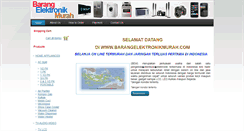 Desktop Screenshot of barangelektronikmurah.com